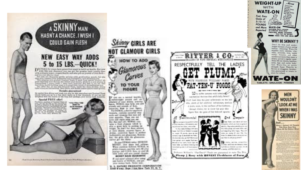 historical weight loss ads